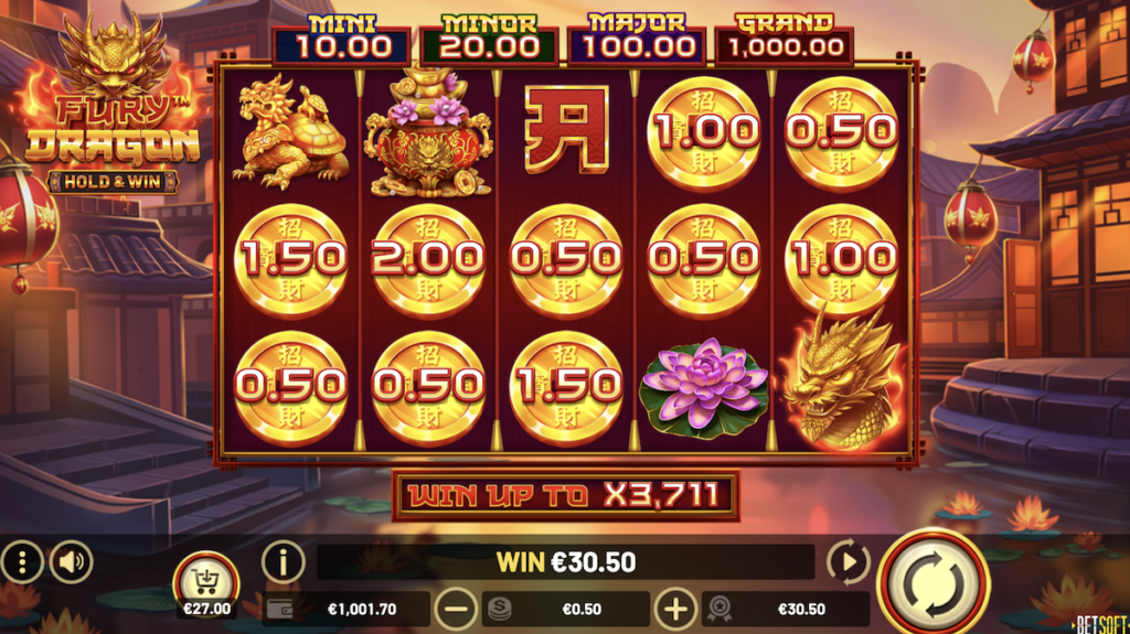 Fury Dragon – Hold & Win online slot