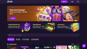 main lobby for hit me casino