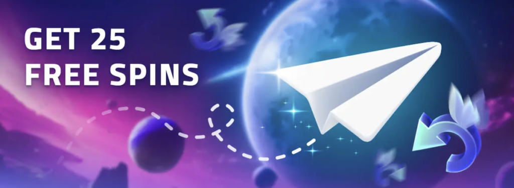 telegram casino 25 free spins