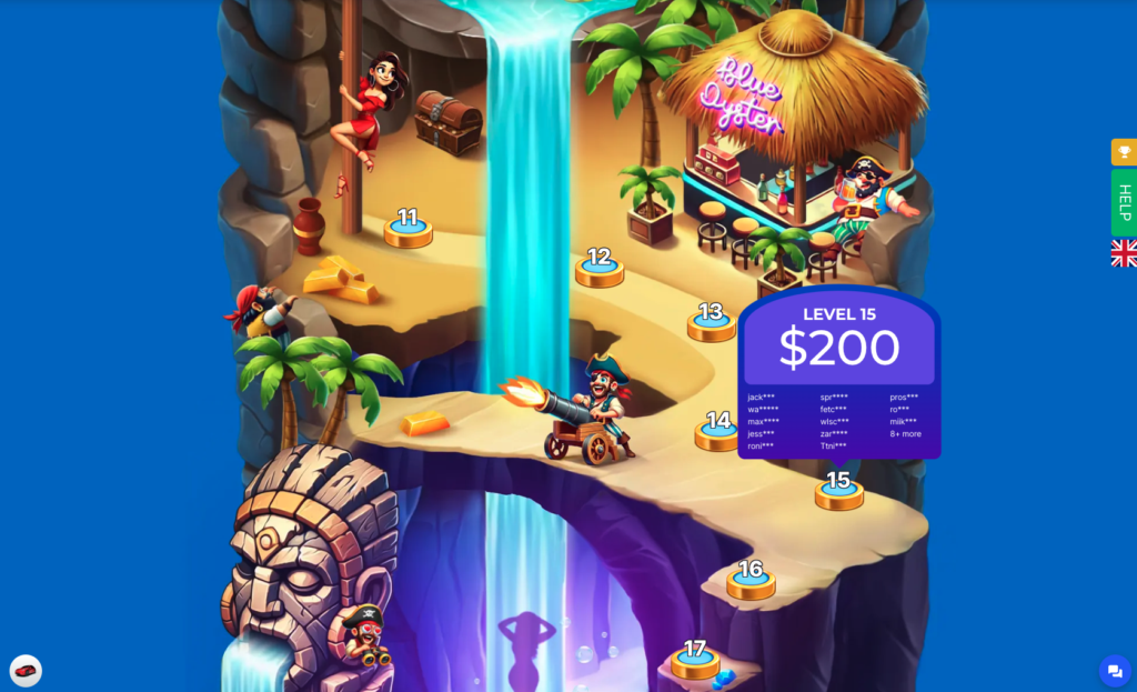Bitstarz Booty Raiders Level Up