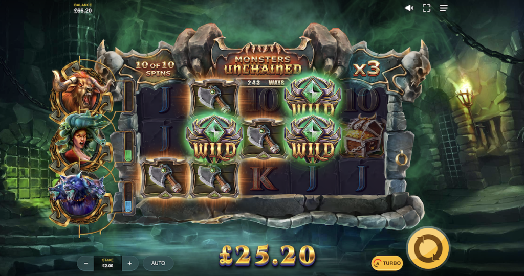 Monsters Unchained online slot