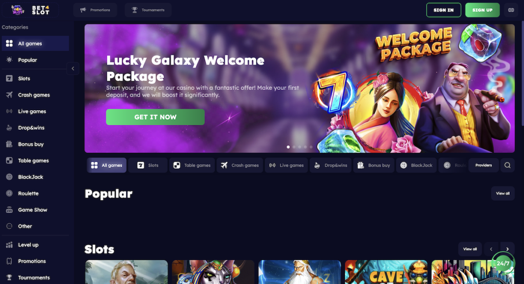 bet4slot casino review
