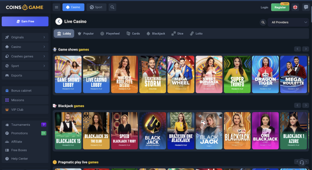 live casino