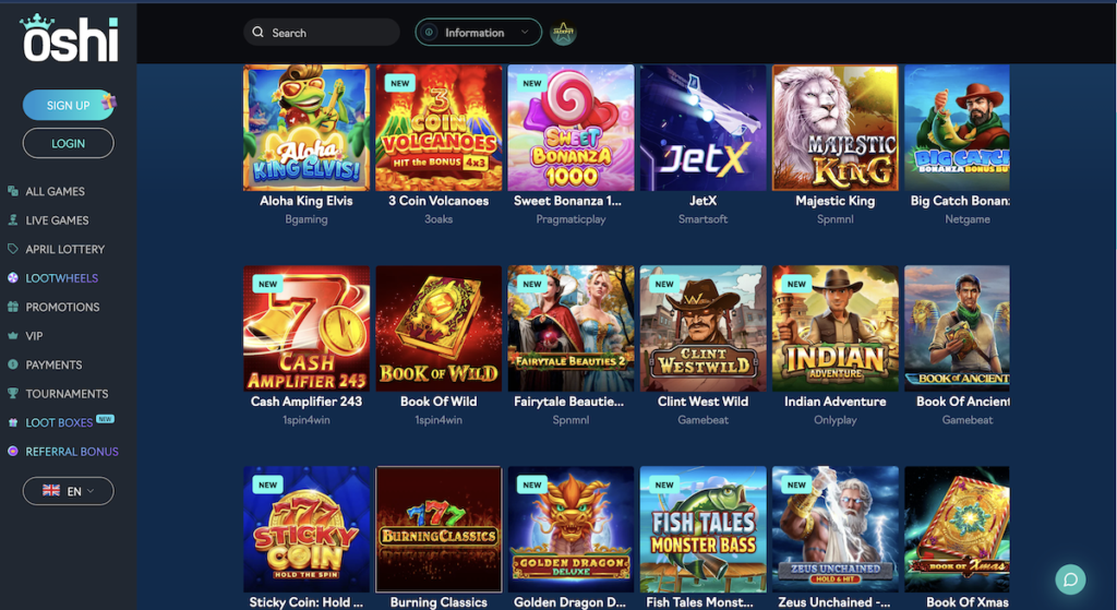 oshi casino