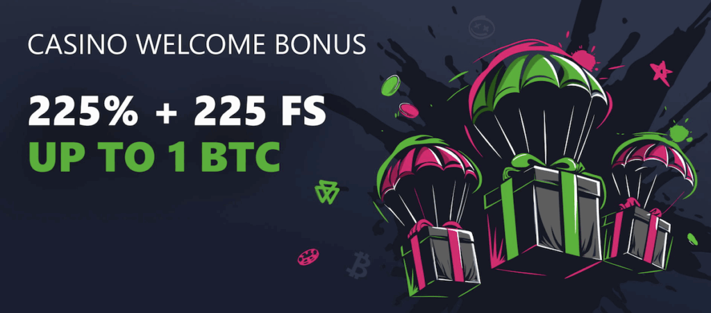 welcome bonus banner