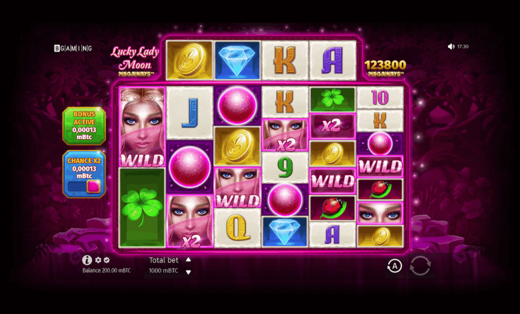 Lucky Lady Moon Megaways online slot