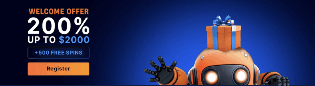 welcome bonus banner