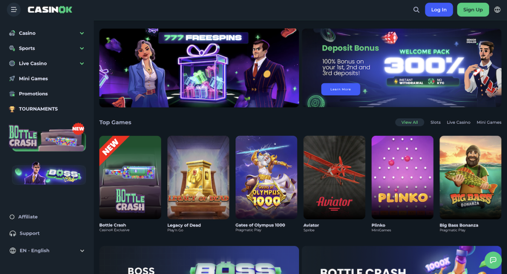 casinok casino review