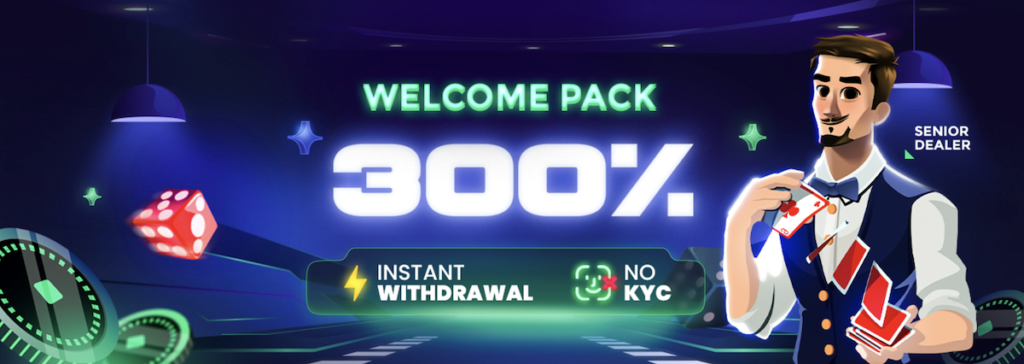 welcome bonus banner