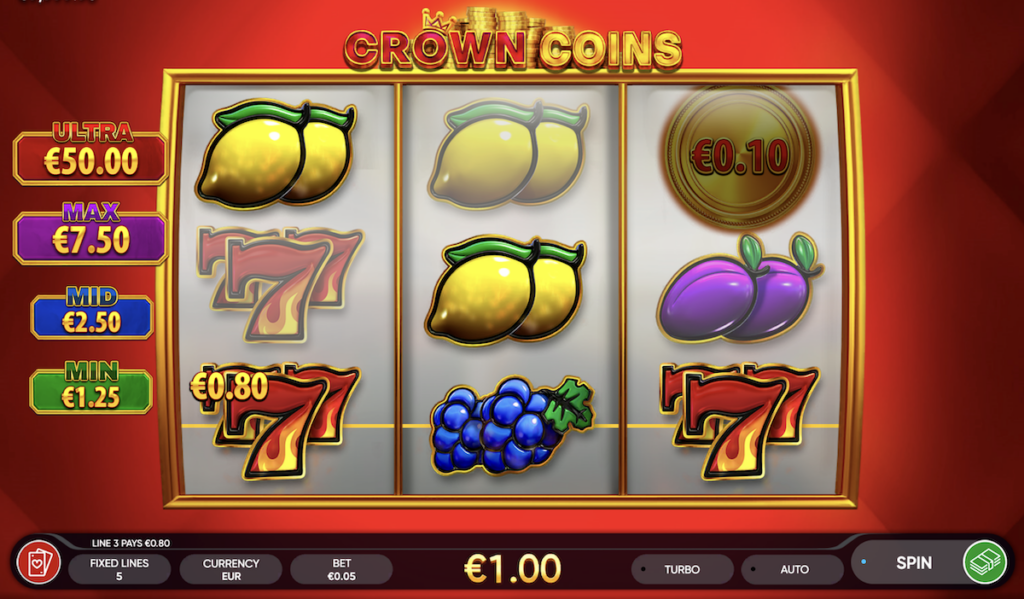 crown coins slots