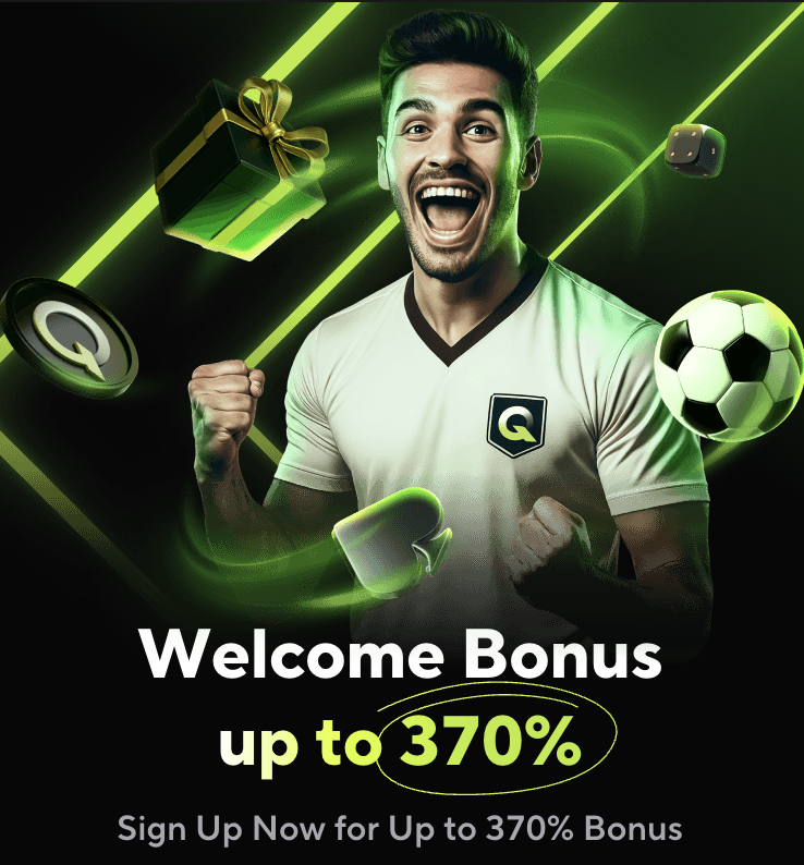 welcome bonus up to 370%