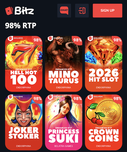 98% high rtp slots