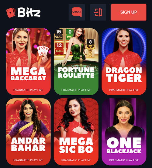 live casino games for mobile players