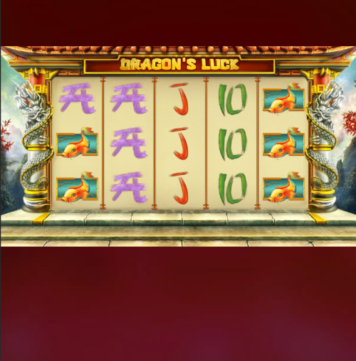 dragons luck slot reels by red tiger