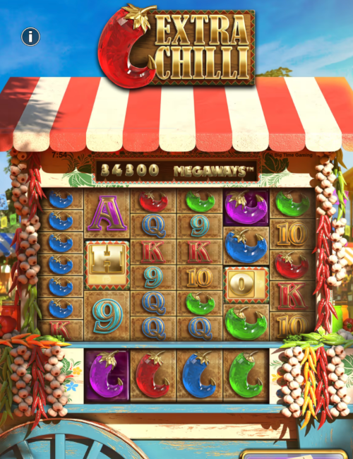 extra chilli megaways demo by big time gaming on mobile