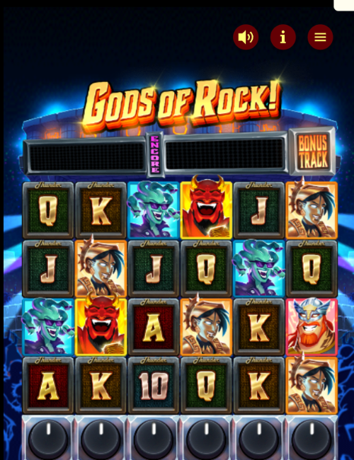 gods of rock demo by thunderkick on mobile