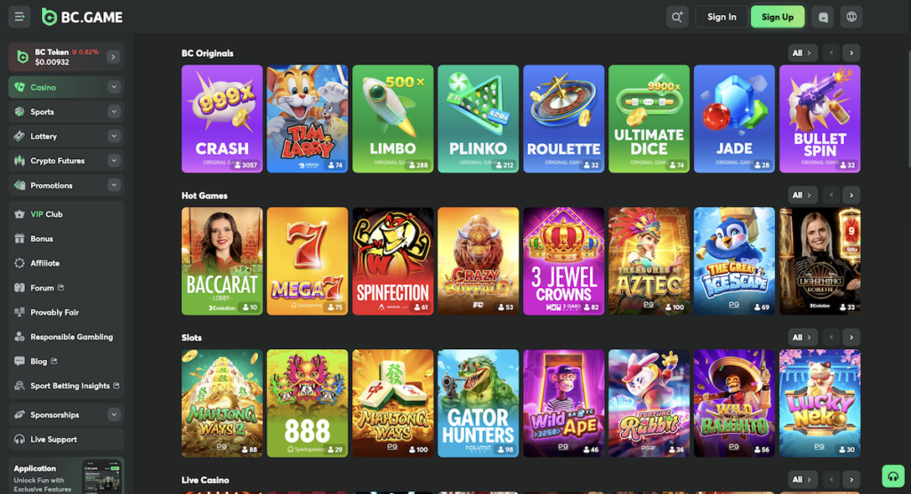 bc. game casino